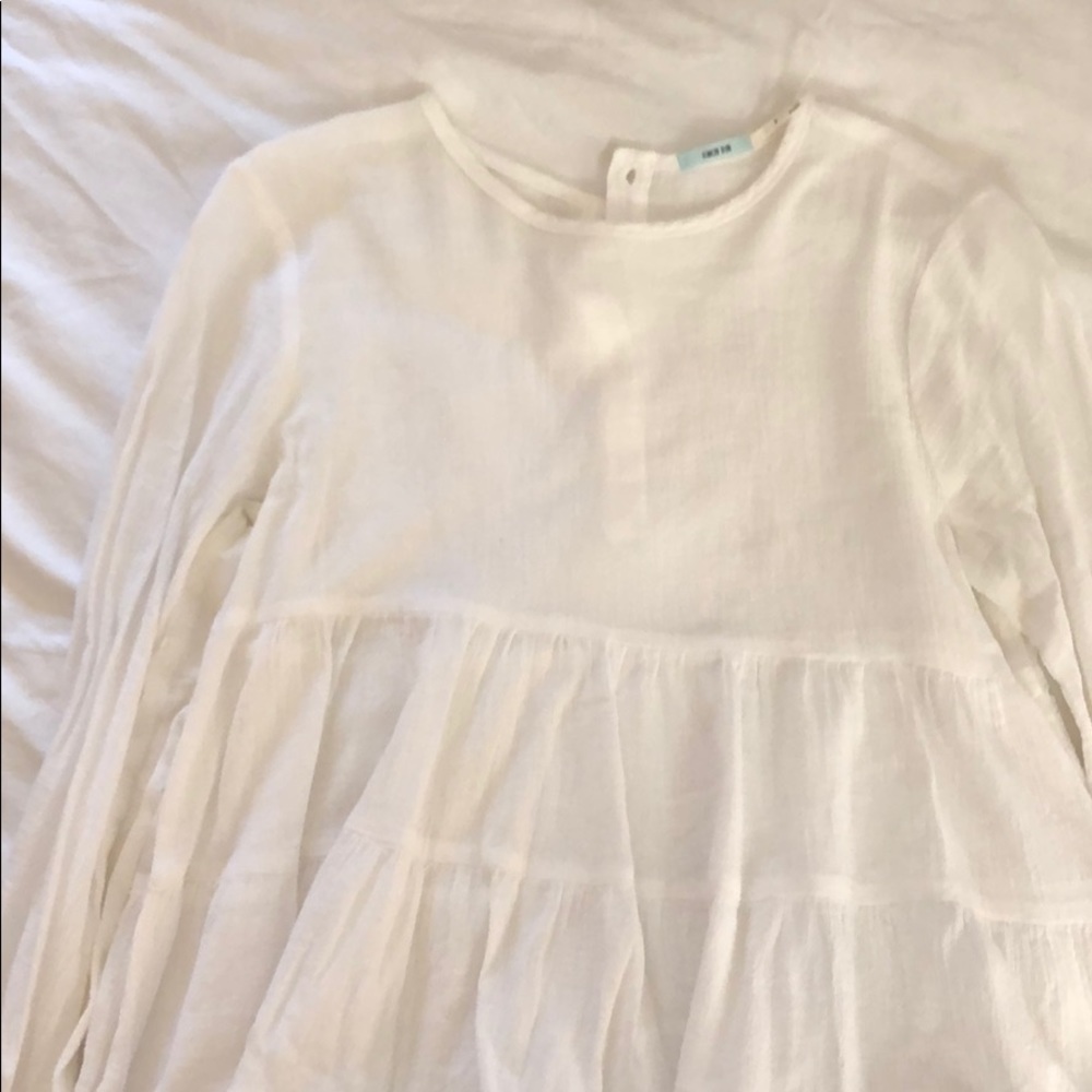 Kimchi blue tiered blouse